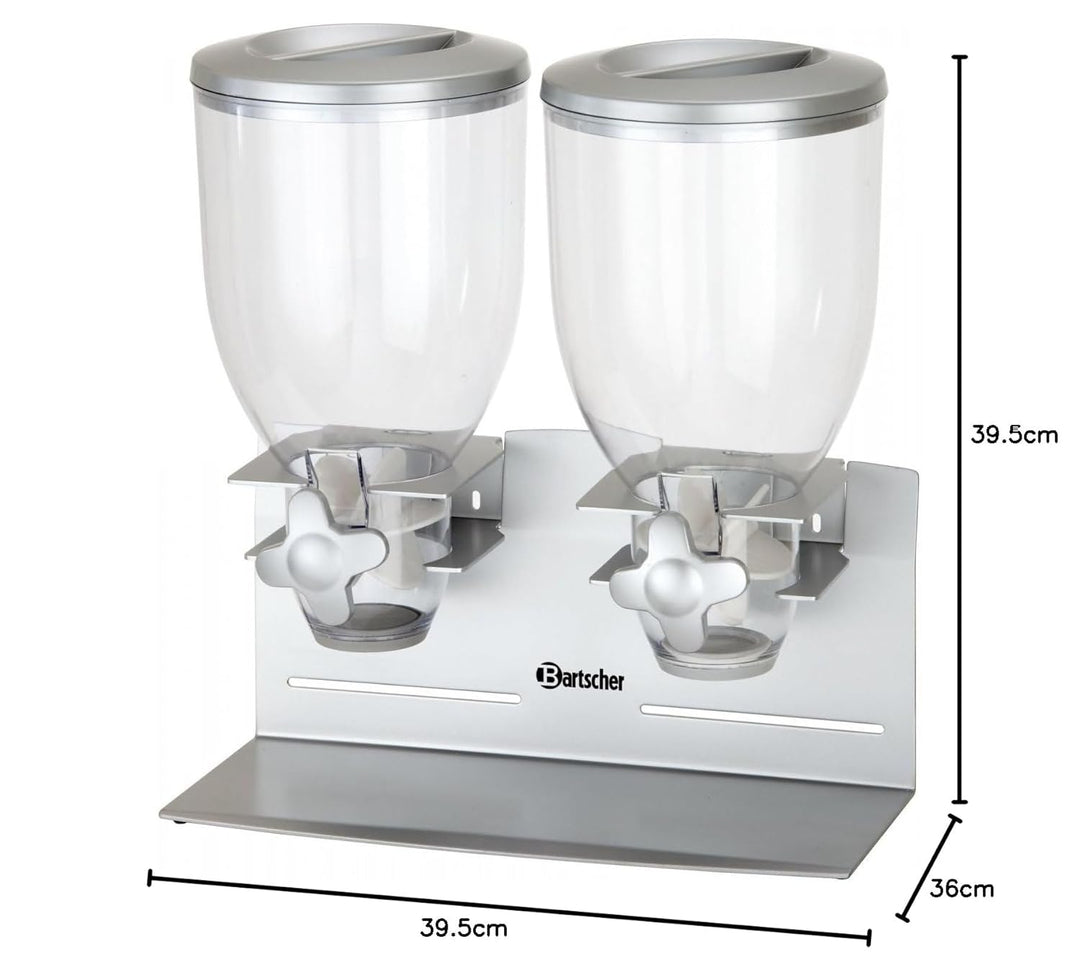 Bartscher Cerealienspender doppelt 39241000 Art. 500378