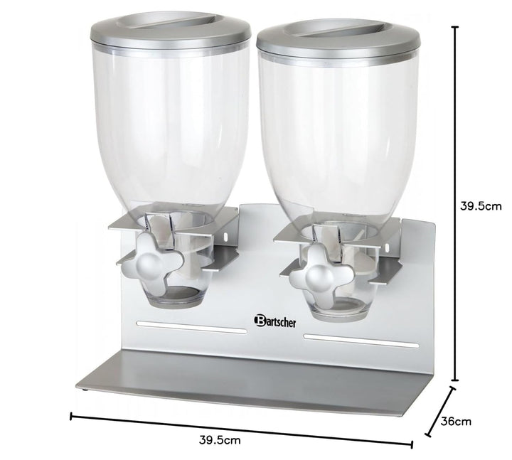 Bartscher Cerealienspender doppelt 39241000 Art. 500378