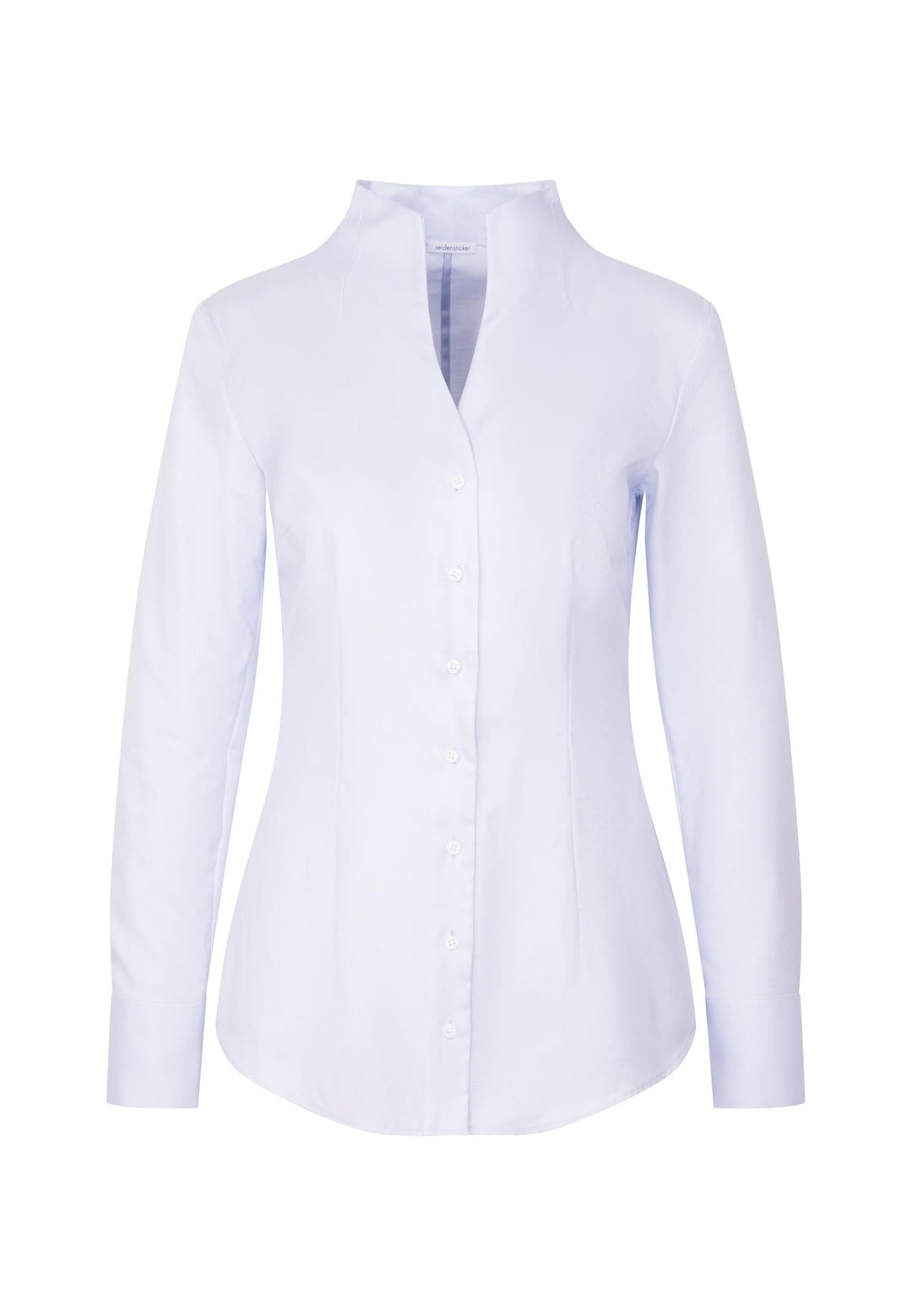 Seidensticker Damen Bluse - City Bluse - Bügelleicht - Kelchkragenbluse - Slim Fit - Langarm - 100%