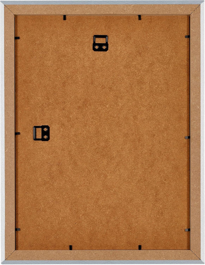 yd. Your Decoration - Bilderrahmen 75x100 cm - Aluminium Gebürstet - Bilderrahmen aus MDF mit Acrylg