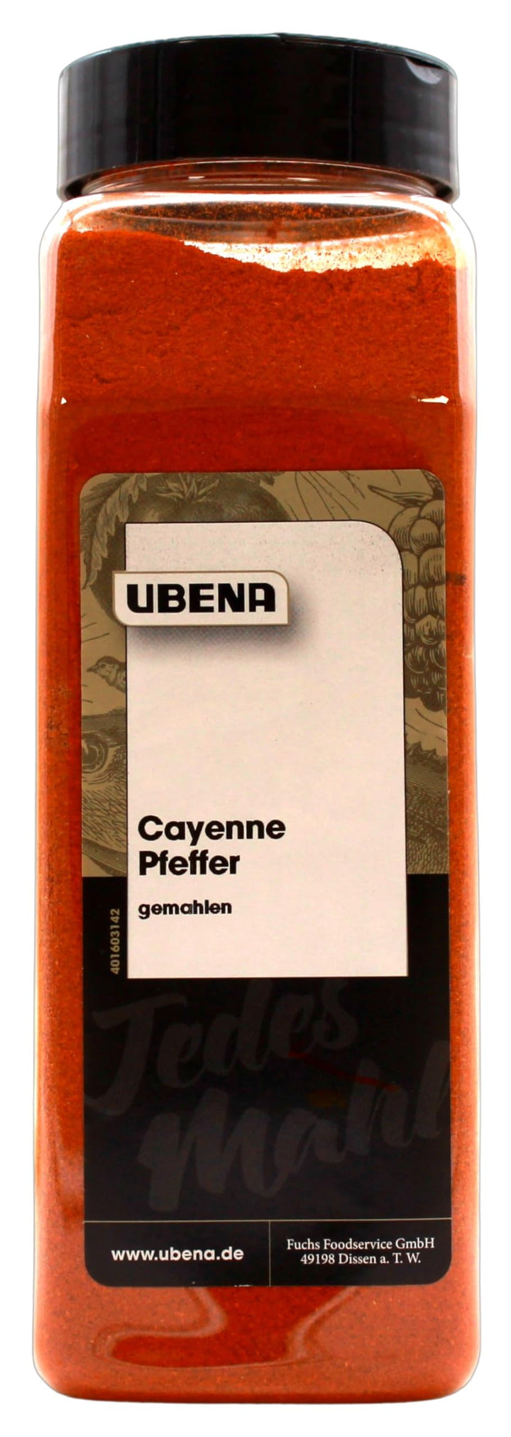 Ubena Cayenne Pfeffer gemahlen, 4er Pack (4 x 450g)
