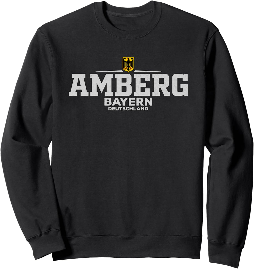 Amberg Germany Weinlese Sweatshirt