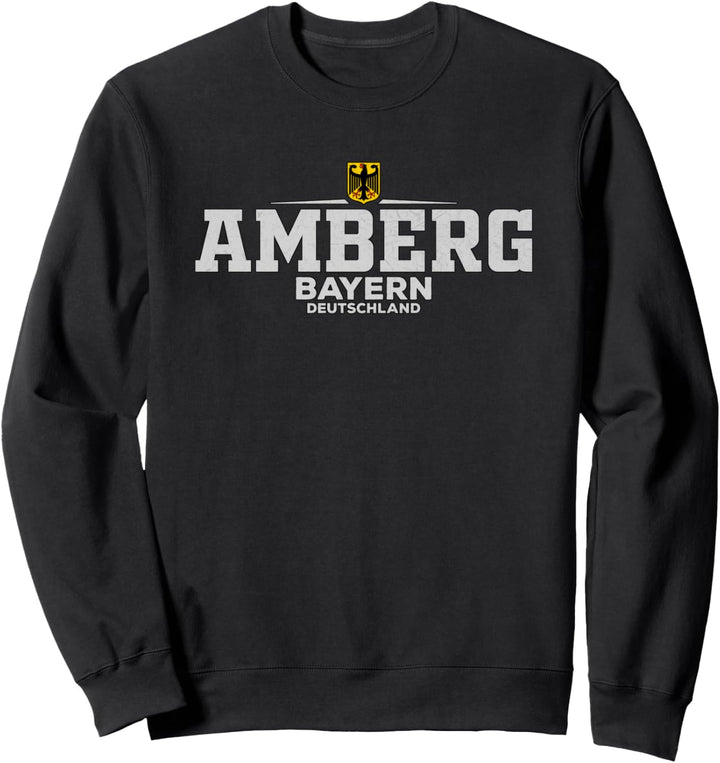 Amberg Germany Weinlese Sweatshirt