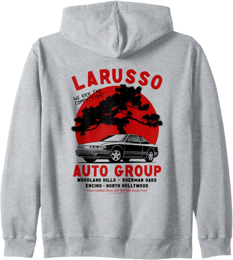 Cobra Kai Retro LaRusso Auto Group Ad Kapuzenjacke