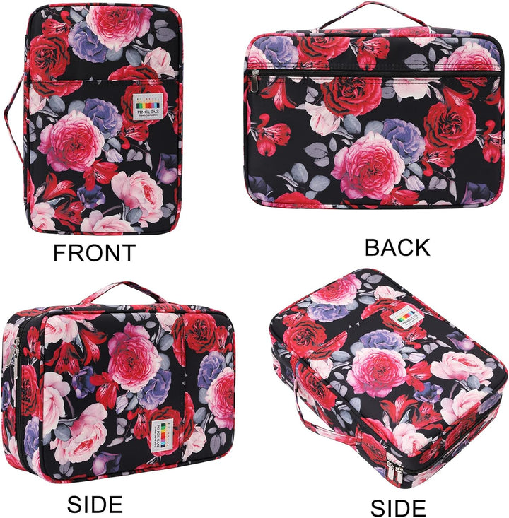 JAKAGO Federmäppchen Grosse Kapazität für 300 Stifte Aufbewahrung Buntstifte,Wasserdicht Pencil Case