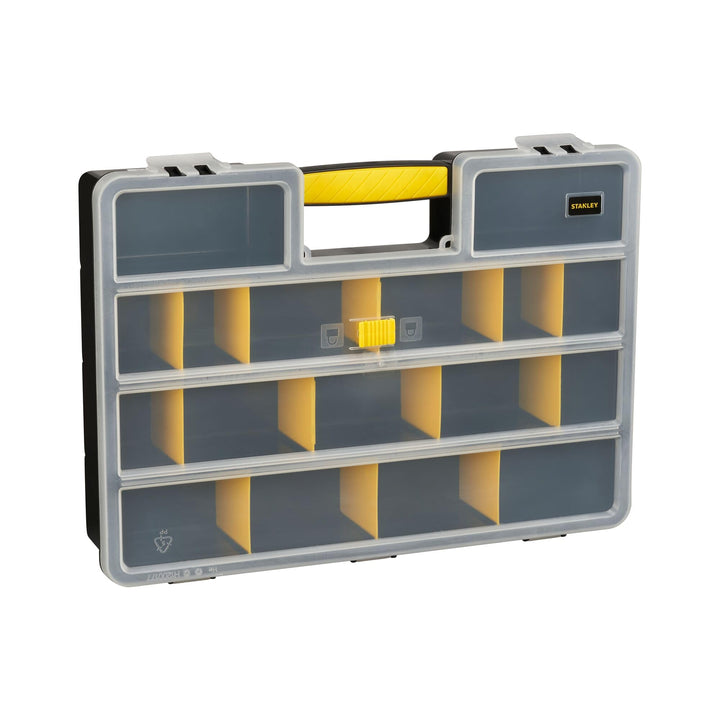 Stanley Werkzeug-Organizer / Aufbewahrungsbox Standard (45.7x32.7x7.9cm, mit 25 Fächern, bündiges Sc