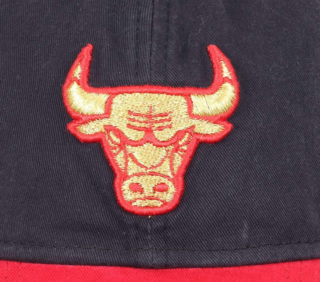 New Era NBA 9Twenty Cap Basketball Basecap verstellbar Strapback Kappe Einheitsgrösse #1-Bulls-Navy-