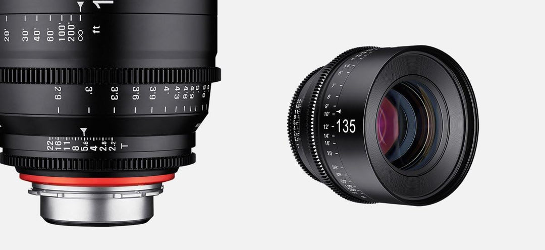 XEEN Cinema 135mm T2,2 PL Vollformat Objektiv MF Cine Video Lens für hohe Auflösungen mit Follow Foc