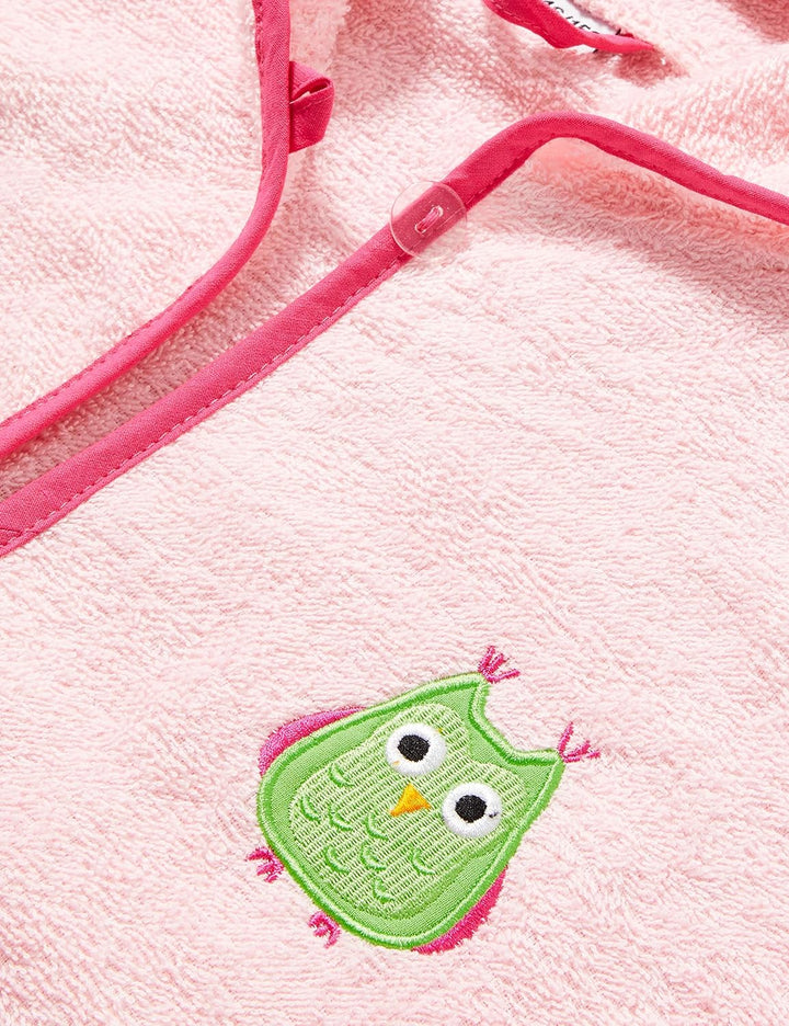 Playshoes Unisex Kinder Frottee-Bademantel Morgenmantel 122-128 Rosa, 122-128 Rosa
