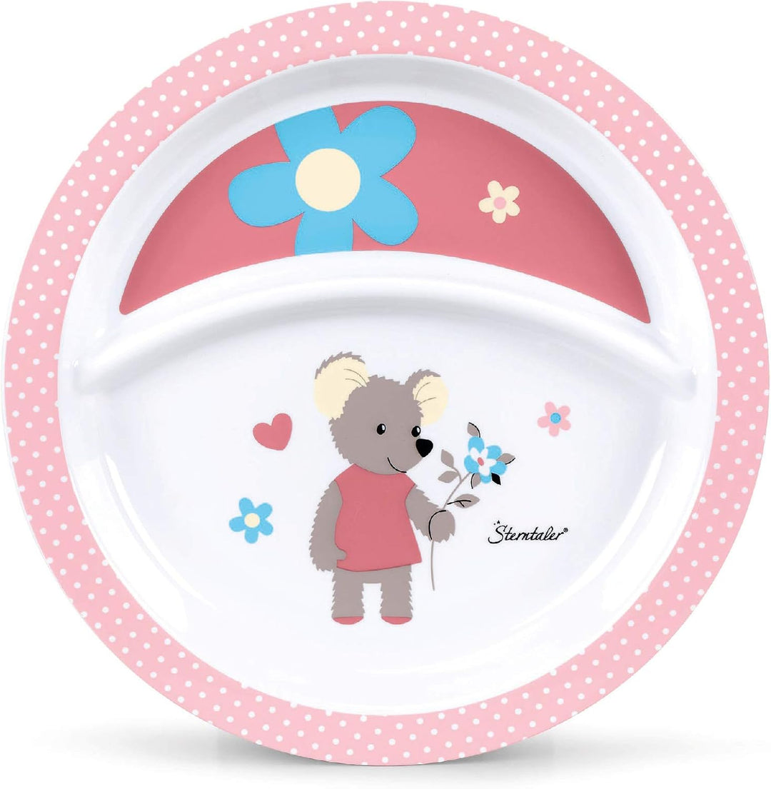 Sterntaler Geschirr-Set Mabel, Teller, Schale, Tasse, Löffel, Gabel, Alter: Für Babys ab 6 Monaten,