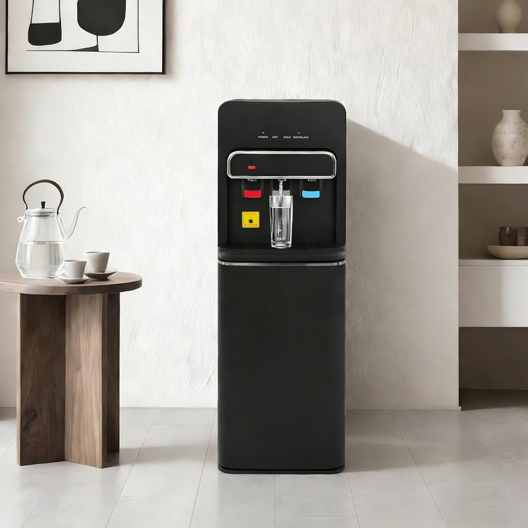 550W Bodenstehender Wasserspender mit Bodenbeladung, Kalt Heiss Doppelfunktion Elektrisch Heisswasse