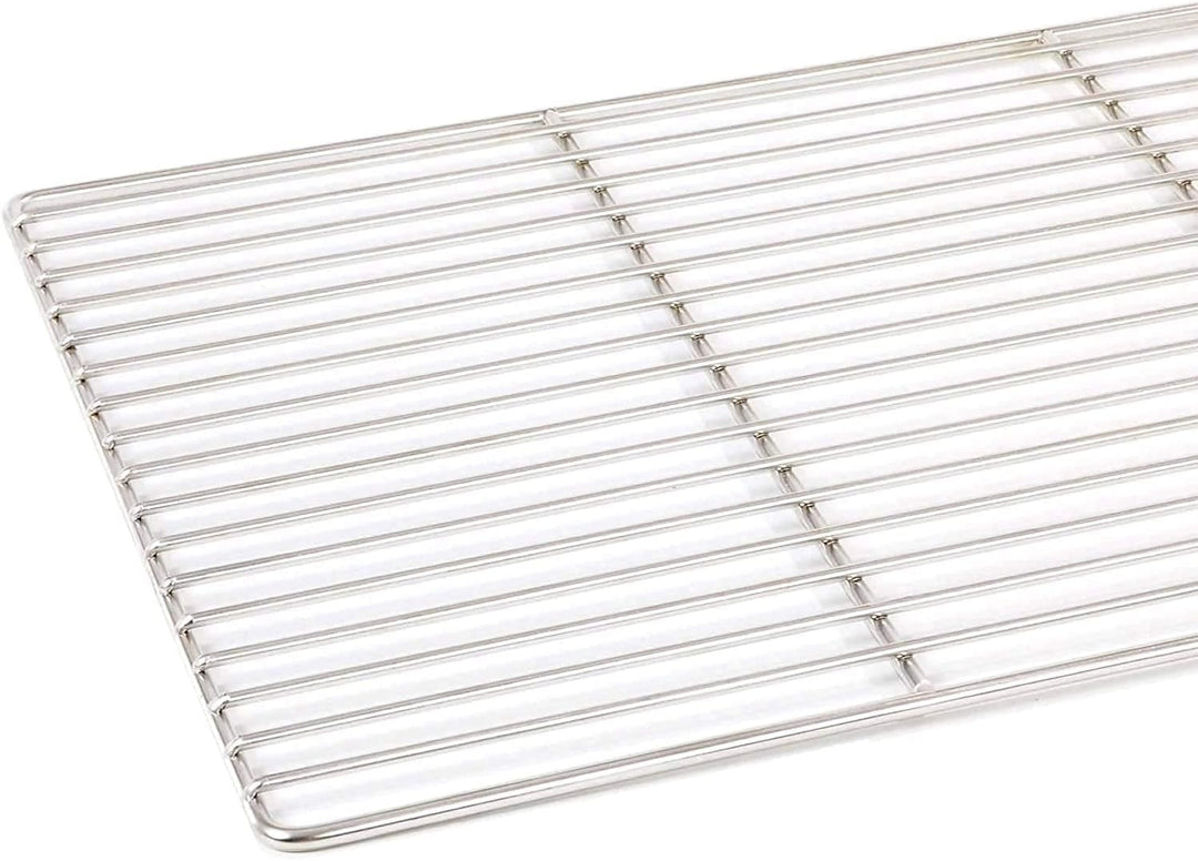 Grillrost 42,5 x 36 cm aus Edelstahl rostfrei und elektropoliert