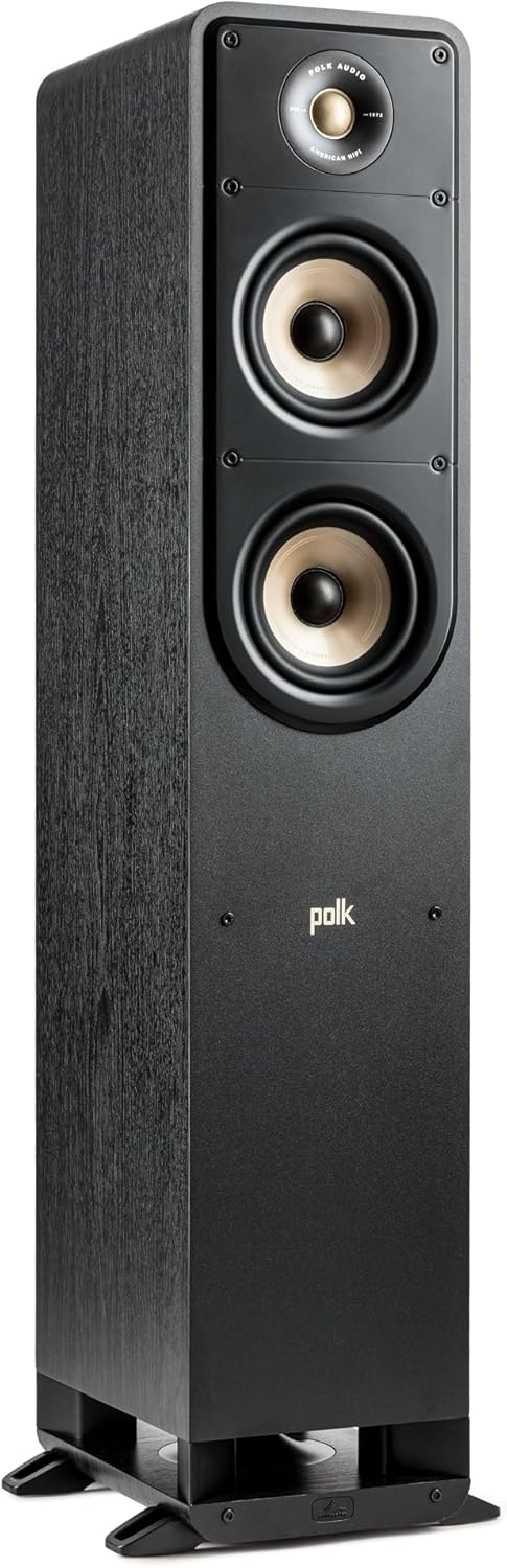 Polk Audio Signature Elite ES50 hochauflösender HiFi Standlautsprecher fürs Heimkino, Hi-Res zertifi
