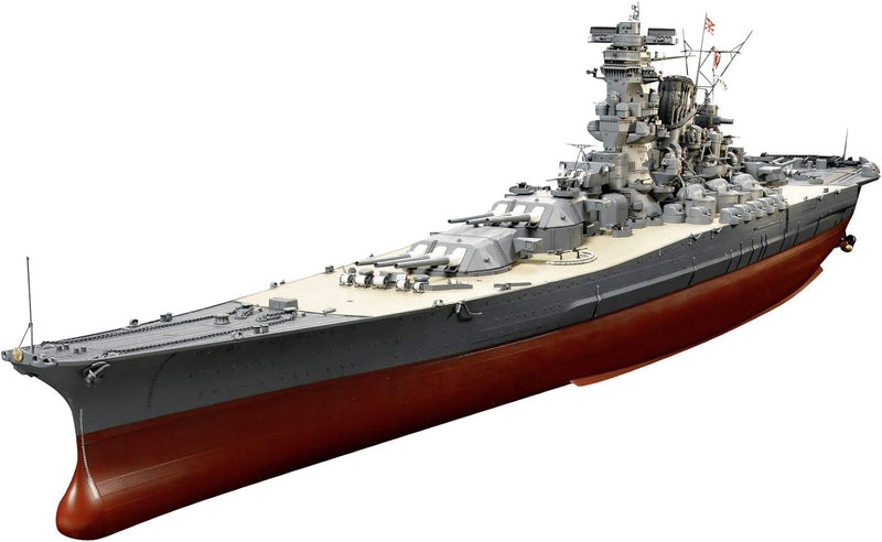 TAMIYA 78025 - WWII Yamato, Version 2005 – japanisches Super-Schlachtschiff, Massstab 1:350, XXL Mod