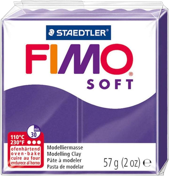 Set aus 6 Stück weicher Polymer-Ofen-Modelliermasse in Hautton-Farbe von Fimo, 57 g