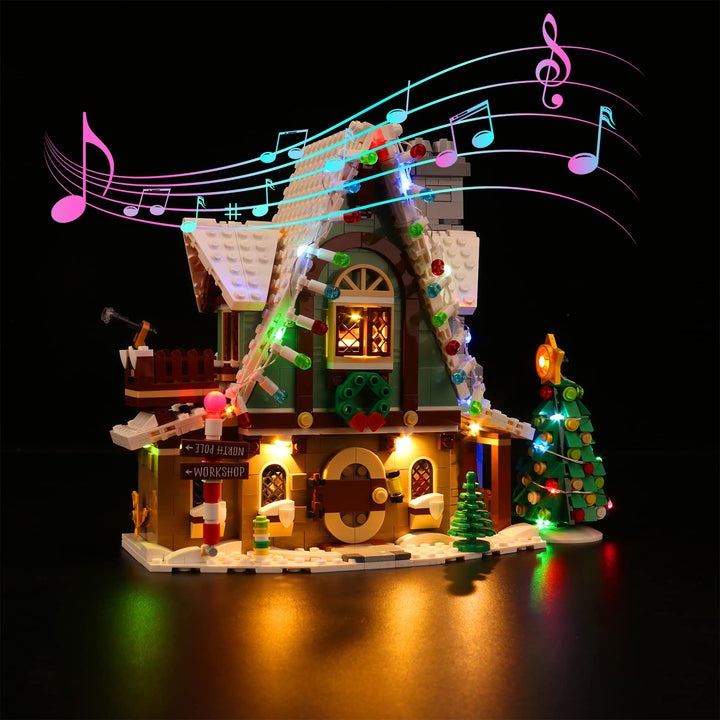 Led Licht Set für Lego Elf Clubhouse, Led Beleuchtungs Set für Lego 10275 Elf Club House - Nur Licht