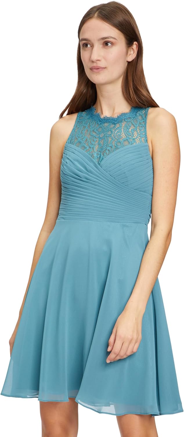 Vera Mont Damen Kleid 40 Smoky Teal, 40 Smoky Teal