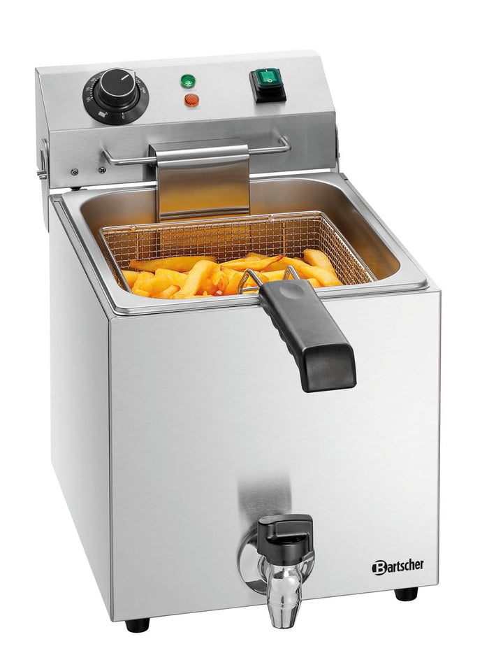 Bartscher Fritteuse SNACK III Plus mit Ablasshahn - A162823E