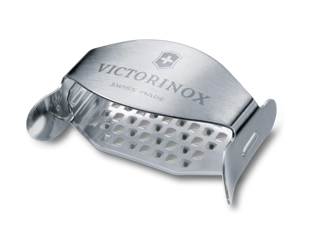 Victorinox Käsereibe, Kompakt, mit Feiner Schneide, Metallgriff, Swiss Made, Spülmaschinenfest A One
