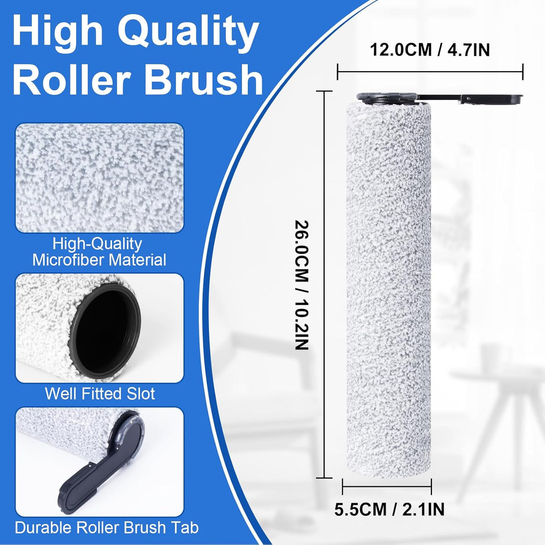 Ersatzbürstenrolle und HEPA-Filter Zubehör für Tineco Floor One Stretch S6/S7 Stretch Ultra/Switch S