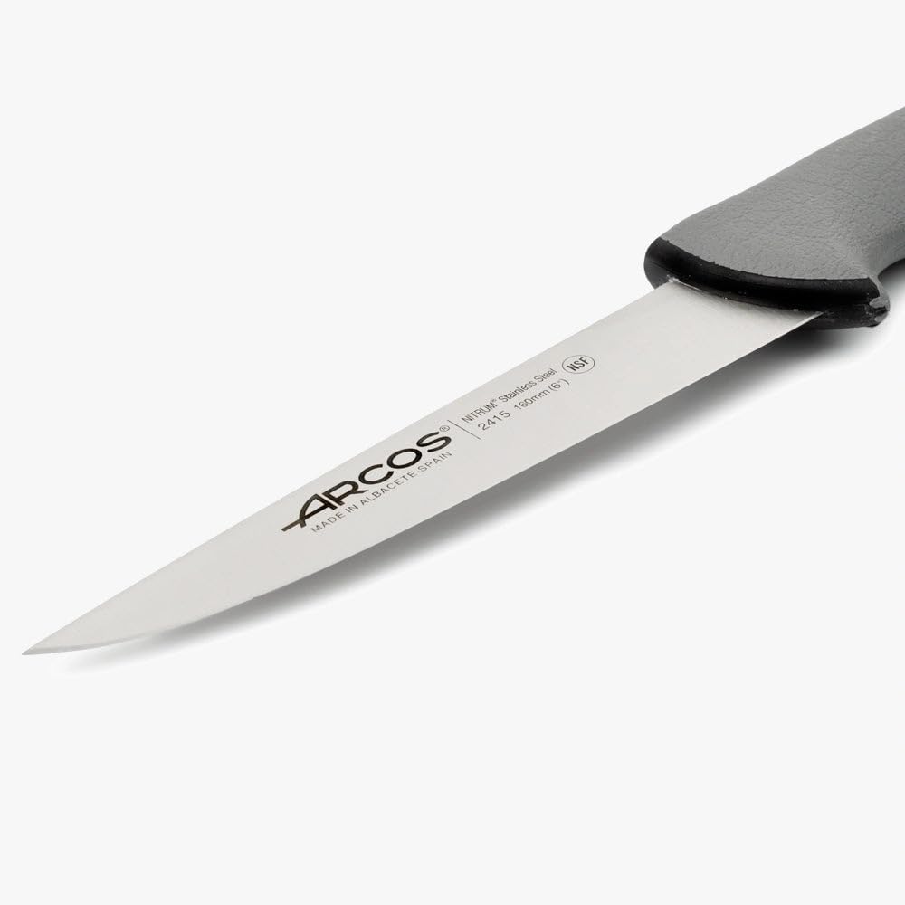 Arcos Fleischermesser Professionell - Edelstahlklinge 160 mm - Ergonomischer Griff - Ideal für Fleis