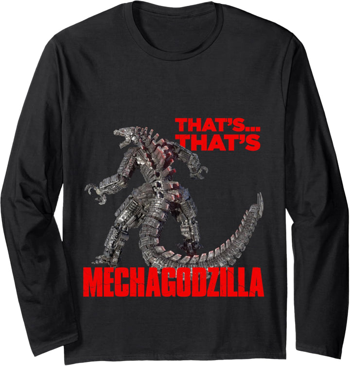 Godzilla vs Kong - That's Mechagodzilla Langarmshirt