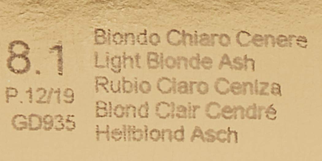 Fanola Oro Therapy Color Keratin 8.1 100ml 8.1 Hellblond Asch, 8.1 Hellblond Asch