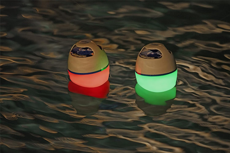 Bestway Flowclear schwimmender LED-Bluetooth-Lautsprecher Music Wave