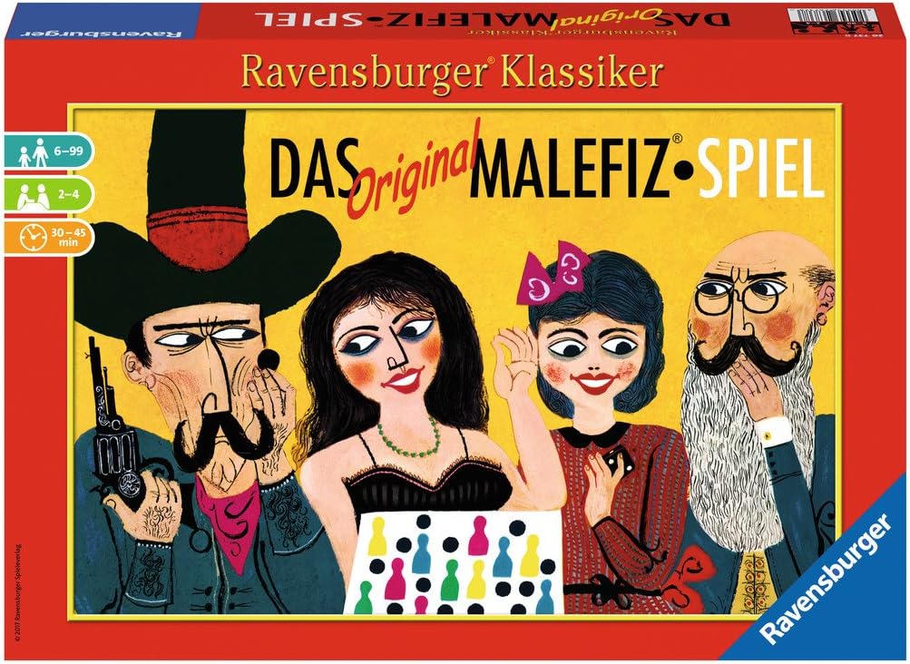 Ravensburger Spiele 26737 - Das Original Malefiz®-Spiel & Spiele 26736 - Fang den Hut!® Bundle mit F