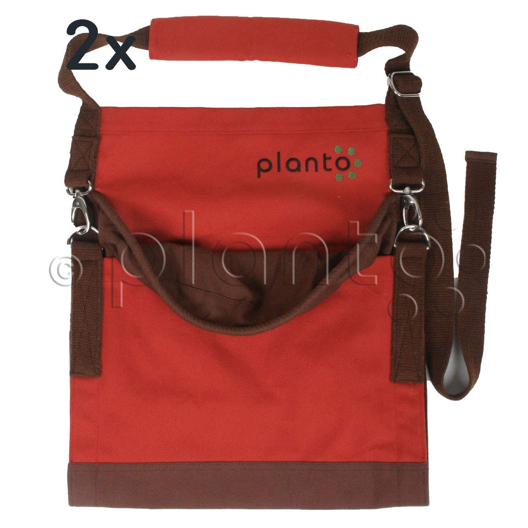 planto Profi-Pflücktasche Ernteschürze Garten, Gartenschürze für Ernte, Sammelschürze, für Gartenabf