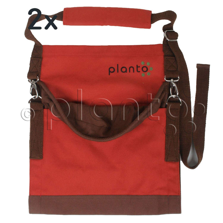 planto Profi-Pflücktasche Ernteschürze Garten, Gartenschürze für Ernte, Sammelschürze, für Gartenabf