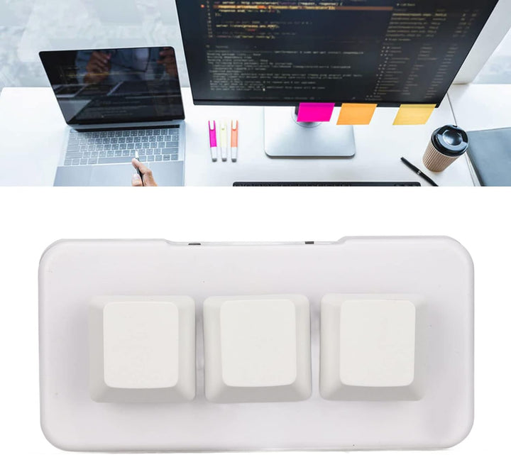 Annadue 3-Tasten-Tastatur, OSU-Tastatur, RGB-Hintergrundbeleuchtung, USB-Schnittstelle, Mechanische,