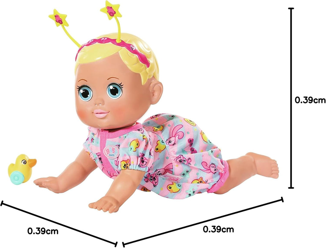 BABY born 825884 Funny Faces KrabbelBaby Puppe, bunt