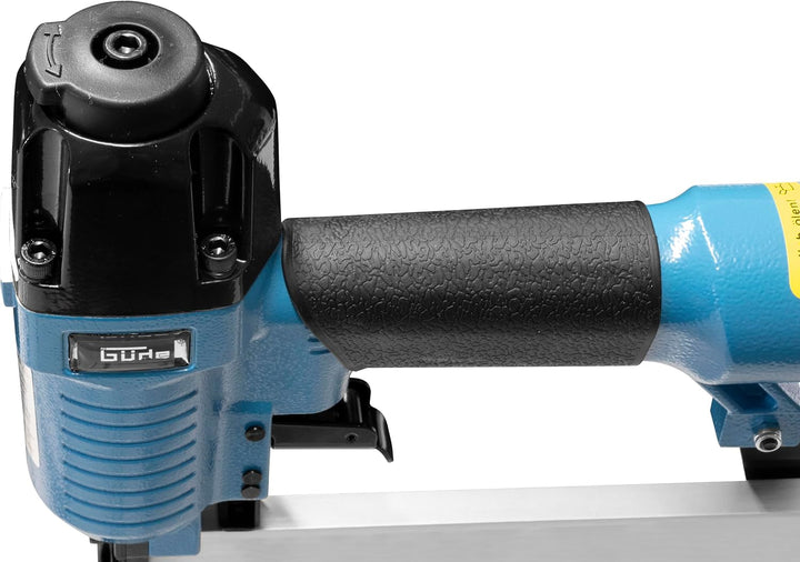 Güde 40220 Druckluftklammergerät Nagler (6 bar max Arbeitsdruck, max 40mm Nagel, 1mm Klammerstärke)