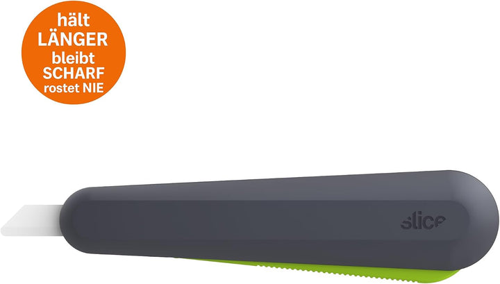 SLICE 10563 | sicheres Cuttermesser | Keramikklinge | Finger-freundlich EU Version, EU Version