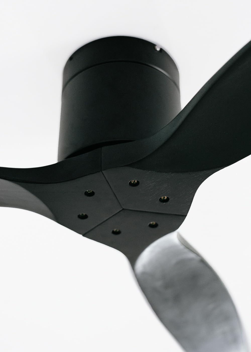 CREATE / WINDCALM/Deckenventilator mit Fernbedienung, schwarz / 40W, Leise, Ø132 cm, 6 Geschwindigke