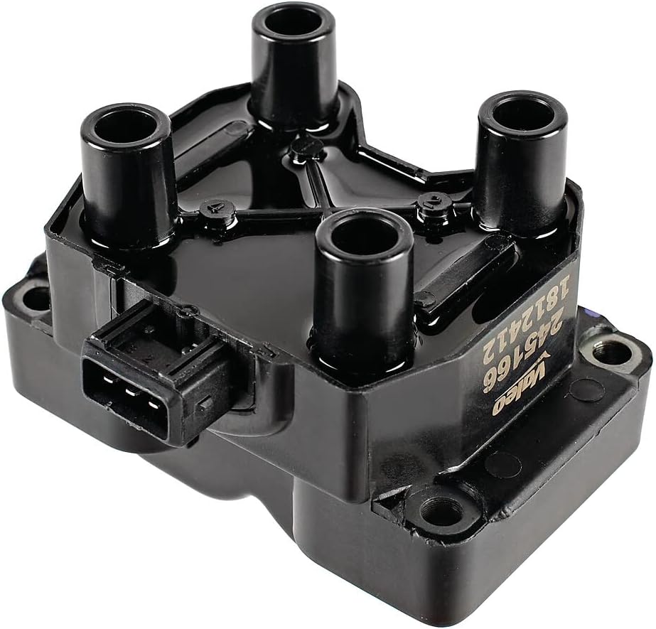 VALEO 245166 Zündspule Anzahl der Sekundärauslässe : 4 Anzahl der Pins : 3 Typ von Connexion : Primä