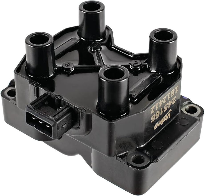 VALEO 245166 Zündspule Anzahl der Sekundärauslässe : 4 Anzahl der Pins : 3 Typ von Connexion : Primä