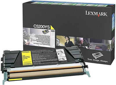 Lexmark C5200YS C530 Tonerkartusche 1.500 Seiten Rückgabe, gelb