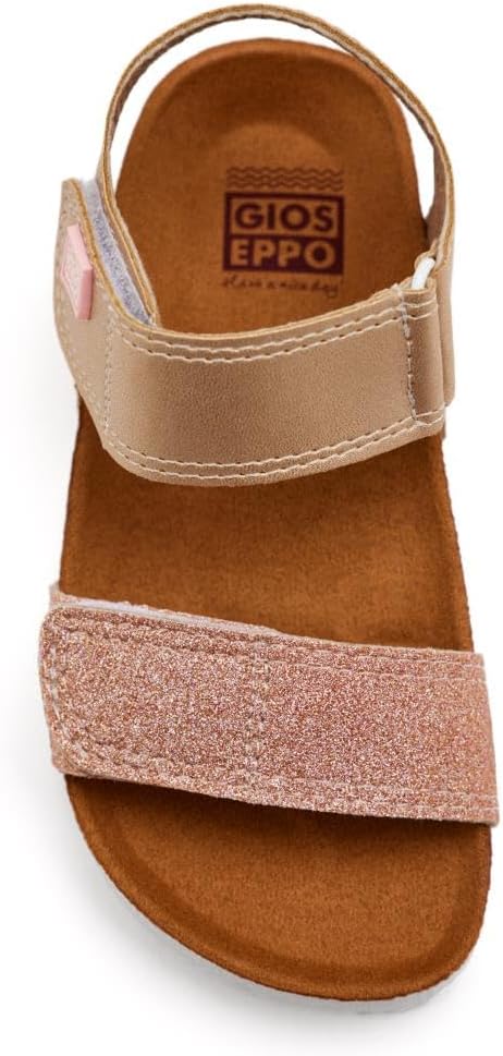 GIOSEPPO Mädchen Jabbeke Peeptoe Sandalen 26 EU Gold Cobre Cobre, 26 EU Gold Cobre Cobre