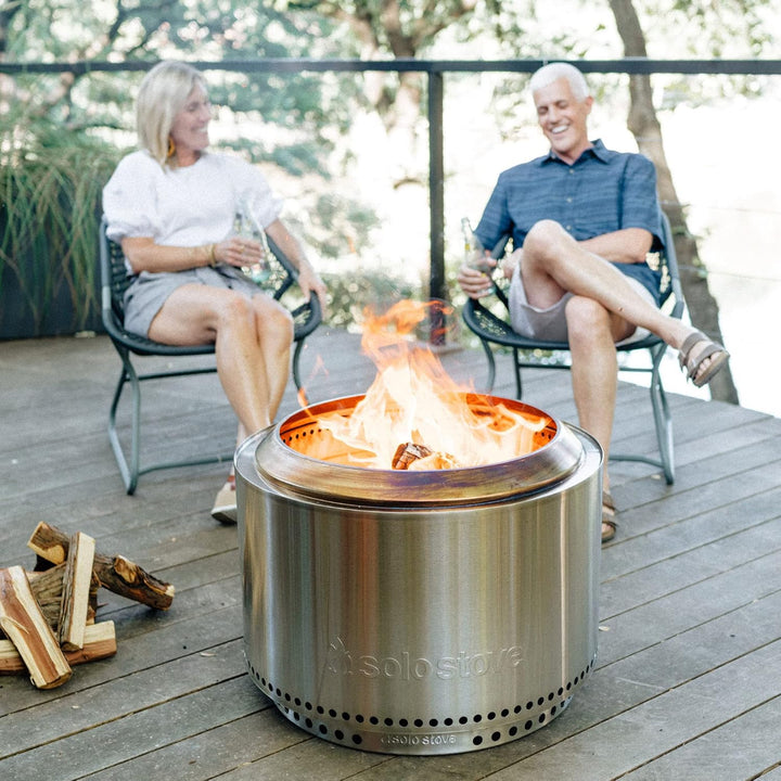 Solo Stove Standfuss für Feuerschale Yukon | Zubehör für Outdoor Feuerstelle, Schutz für den Boden,