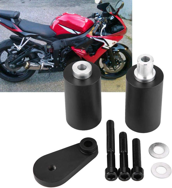 Motorrad Sturzschutz Set,Frame Sliders Kit-Duokon Metal + ABS Sliding Frame Guard Kit, Motorradersat