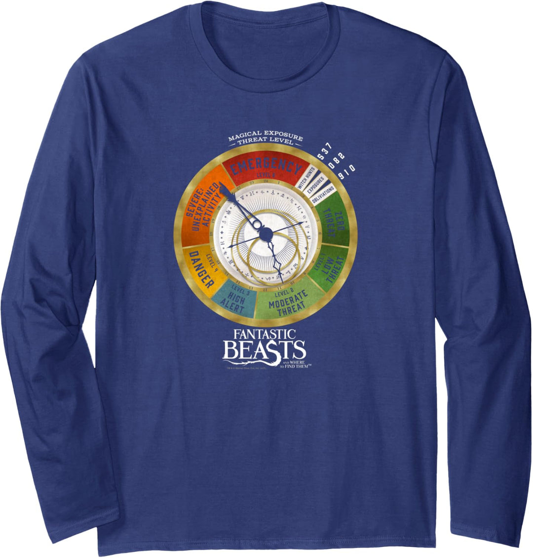 Fantastic Beasts and Where to Find Them Threat Gauge Langarmshirt