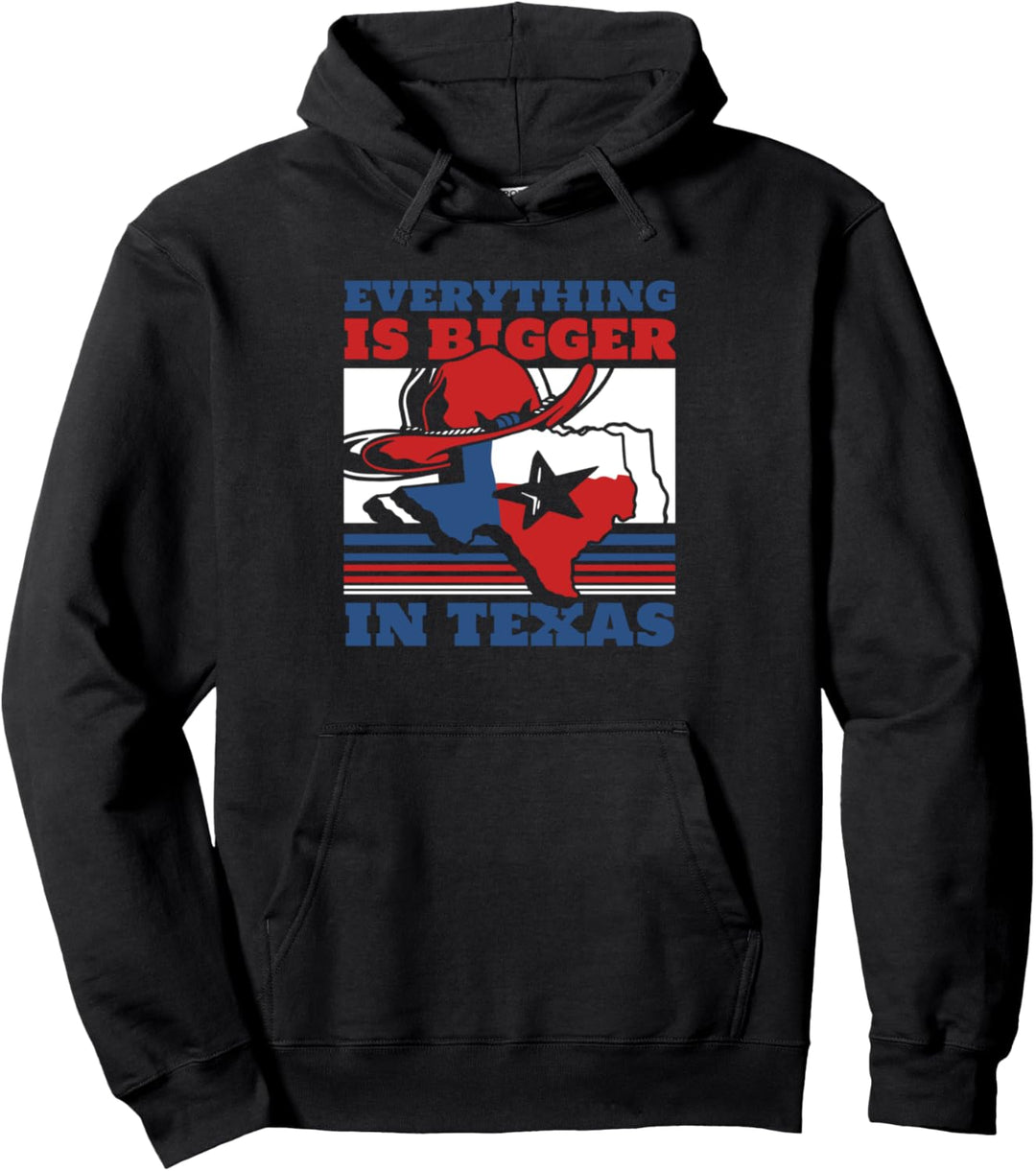 Texas In Texas ist alles grösser Pullover Hoodie