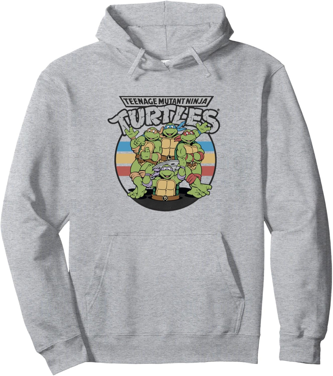 Teenage Mutant Ninja Turtles Retro Spot Logo Pullover Hoodie