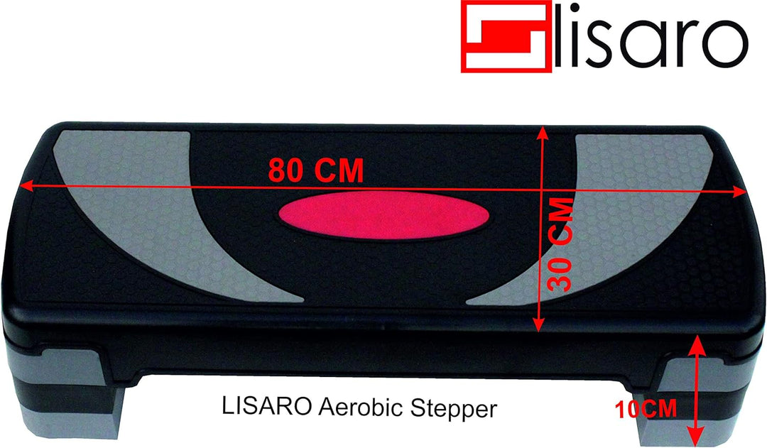lisaro Aerobic Stepper, Fitness Stepper, rutschfeste Heimfitness-Trainingsgeräte. höhenverstellbare,