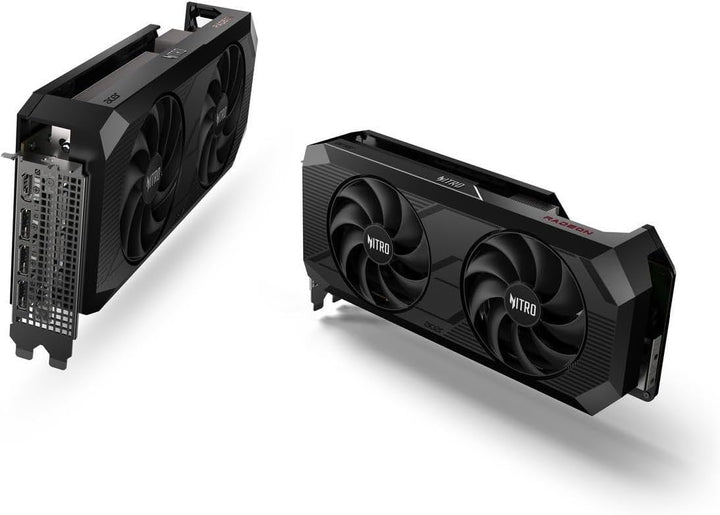 Acer Nitro AMD Radeon RX 7700 XT OC - 12GB VRAM GDDR6, HDMI, 3X DP - PCIe 4.0 - Dual Lüfter - Schwar