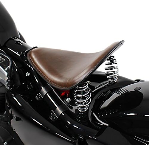 Solo Sitz für Honda Shadow VT 1100 C2 / C3 Aero mit Federn braun