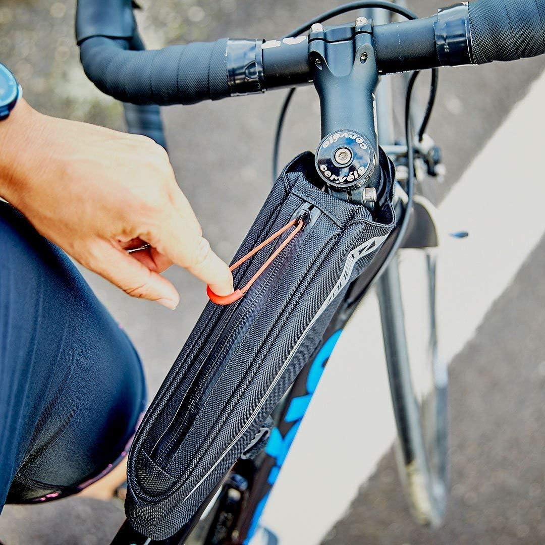 ZONE3 - Aero-Oberrohrtasche für Radfahren und Triathlon | Aerodynamisches Design mit verstellbaren T