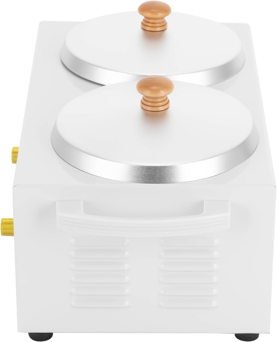 Elektrische Wachserhitzer Wachswärmer Haarentfernung,100W,Jedes Topfes 600ml, Waxing set Wachsmaschi